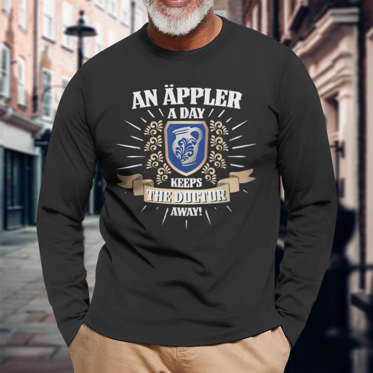 Bembeloll Hessischer Appler Langarmshirts Geschenke für alte Männer