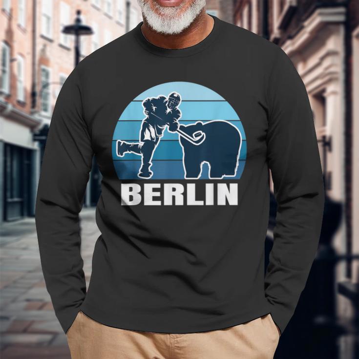 Berlin Eishockey Fan – Eisbären Langarmshirts Geschenke für alte Männer