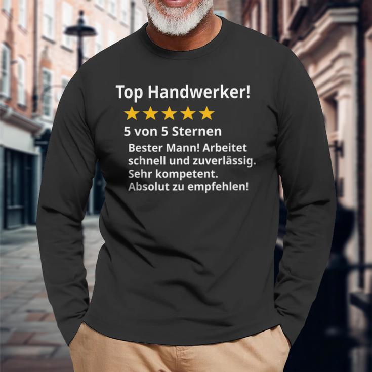 Bester Handwerker Best Handsman Langarmshirts Geschenke für alte Männer