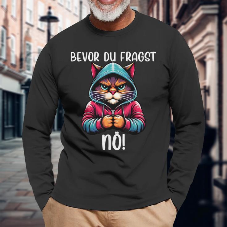 Bevor Du Fragst Nö Bevor Du Fragst Nö Langarmshirts Geschenke für alte Männer