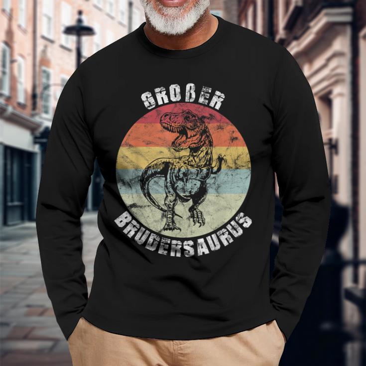 Big Brudersaurus Langarmshirts Geschenke für alte Männer