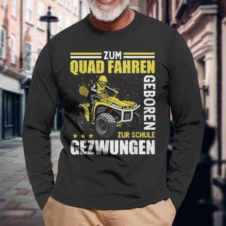 Bike Atv Zum Quad Fahrenben Langarmshirts Geschenke für alte Männer