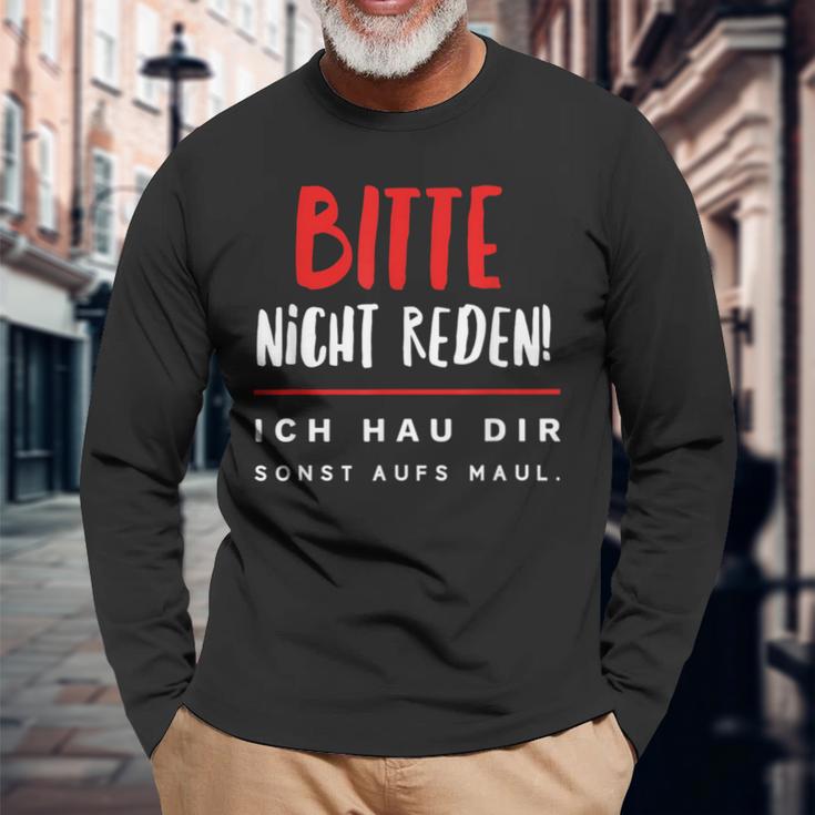 Bitte Nicht Rreden Ich Star O S Langarmshirts Geschenke für alte Männer