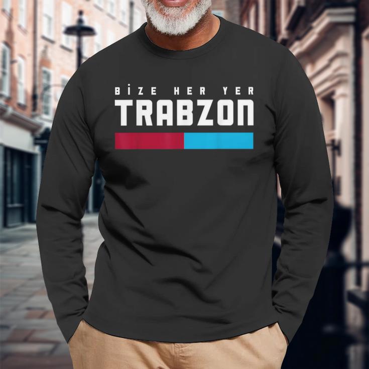 Bize Her Yer Trabzon S Langarmshirts Geschenke für alte Männer