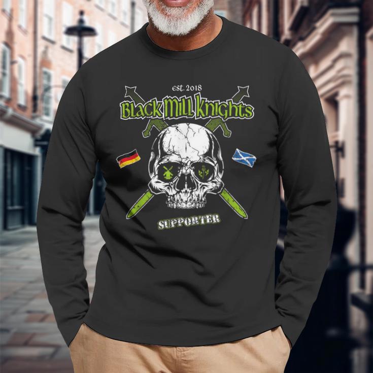 Bmk Supporter Skull Logo Langarmshirts Geschenke für alte Männer