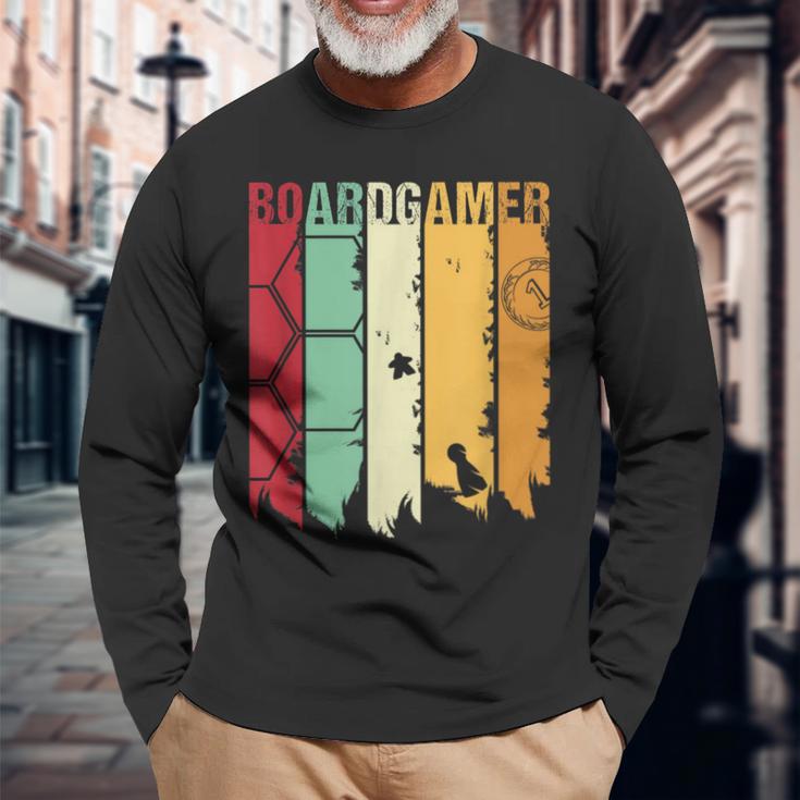 Boardgamer Board Game Connoisseur Game Expert Game Eurogame Langarmshirts Geschenke für alte Männer