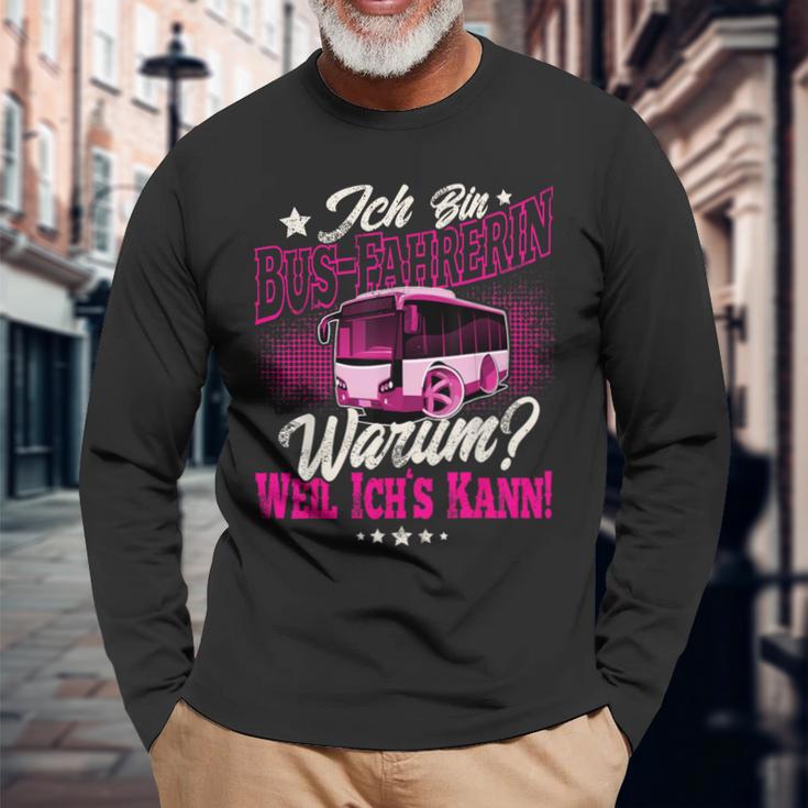 Bus Driver Bus Driver Langarmshirts Geschenke für alte Männer