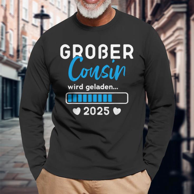 Children's Big Cousin Loaded 2025 Ich Werde Große Cousin 2025 Langarmshirts Geschenke für alte Männer