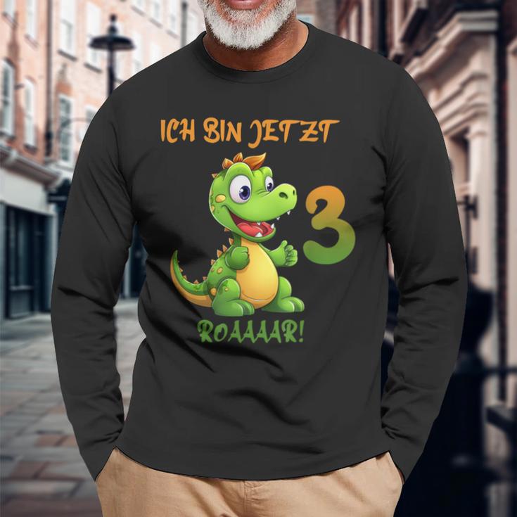 Children's Ich Bin Jetzt 3Rd Birthday Langarmshirts Geschenke für alte Männer