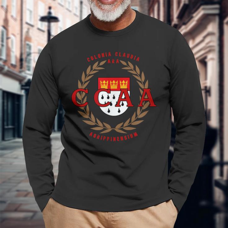 Cologne Ccaa Crest Langarmshirts Geschenke für alte Männer