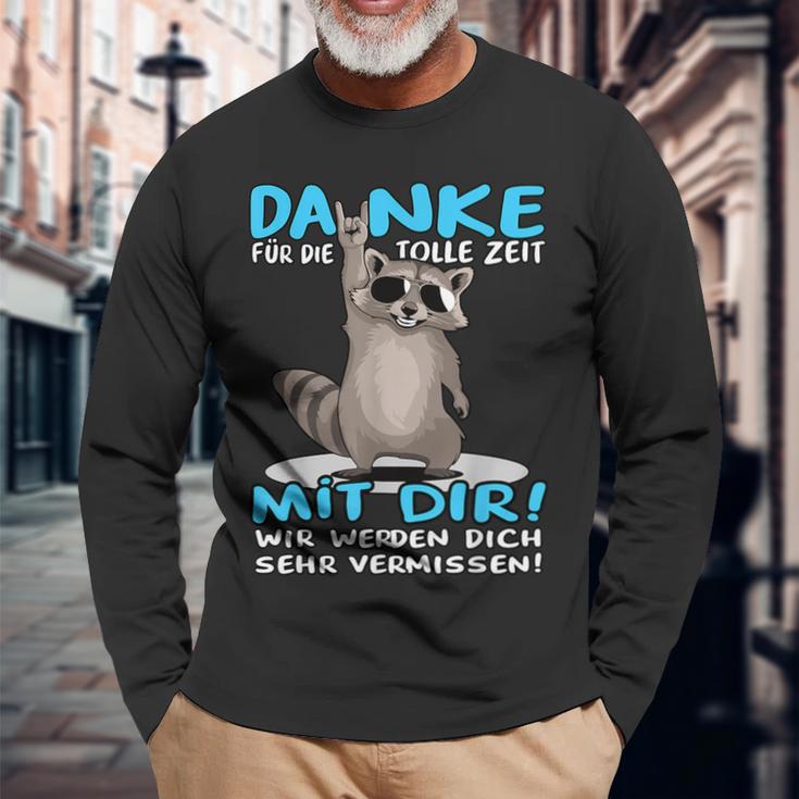 Danke Für Die Tolle Zeit Mit Dir Kollegen Jobwechsel Langarmshirts Geschenke für alte Männer