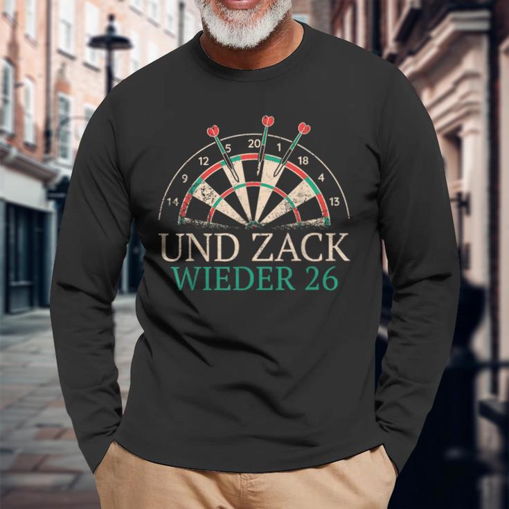 Dart And Zack Wieder 26 Darts Langarmshirts Geschenke für alte Männer