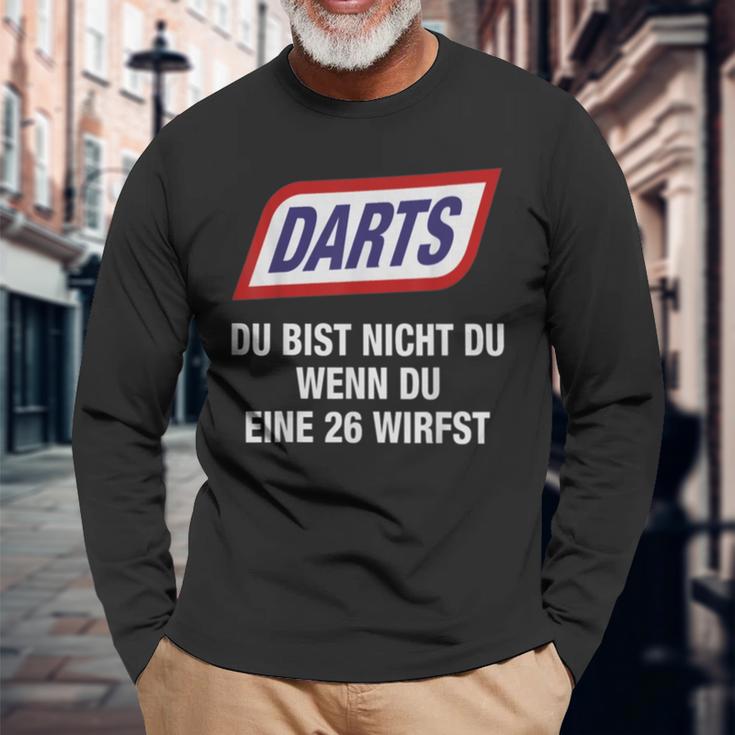 Darts Du Bist Nicht Du Wenn Du Eine 26 Werfst Langarmshirts Geschenke für alte Männer