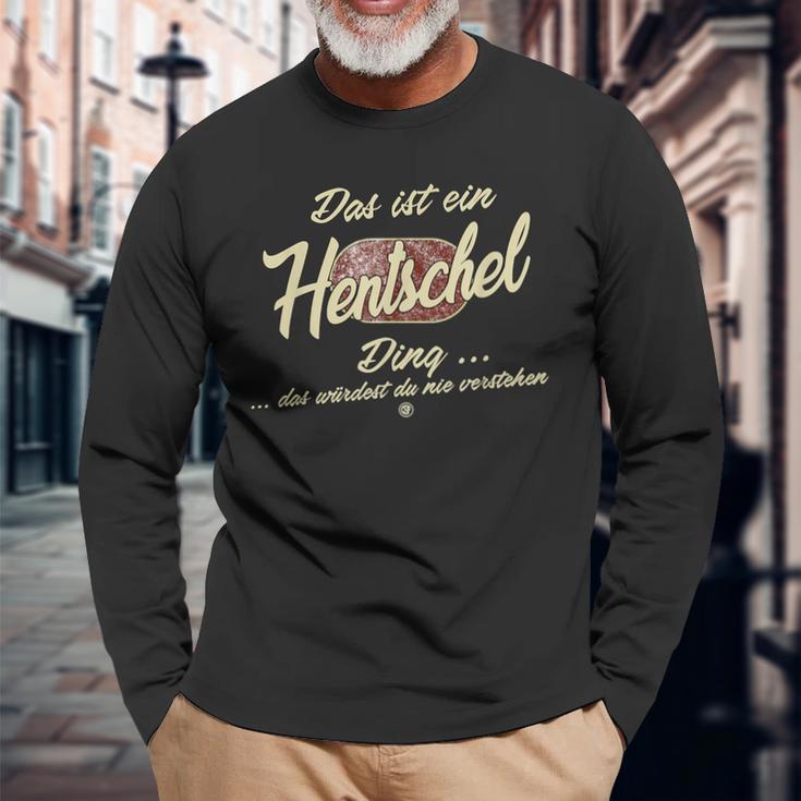 Das Ist Ein Hentschel Ding Family Langarmshirts Geschenke für alte Männer