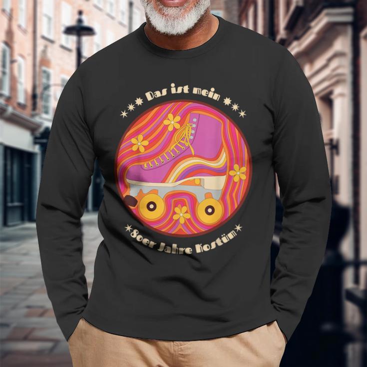 Das Ist Mein 80S Jahre Costume Roller Skates Retro Fancy Dress Langarmshirts Geschenke für alte Männer