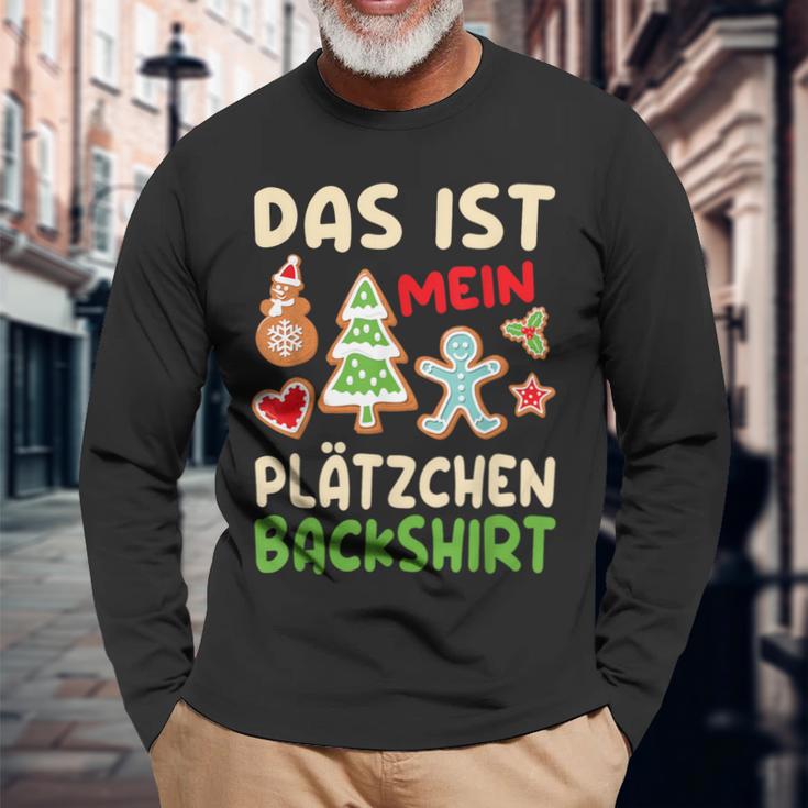 Das Ist Mein Plätzchen Das Ist Mein Plätzchen German Langarmshirts Geschenke für alte Männer