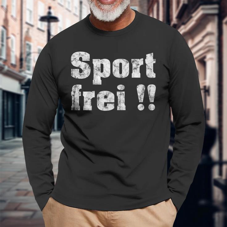 Ddr Sport Free Ostalgia Fan Langarmshirts Geschenke für alte Männer