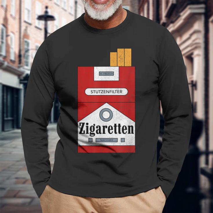 Deutsche Memes Football Meme Walter Football Cigarettes Langarmshirts Geschenke für alte Männer