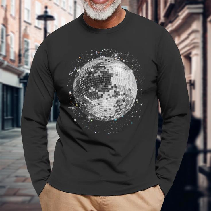 And Disco Ball Club Retro Langarmshirts Geschenke für alte Männer