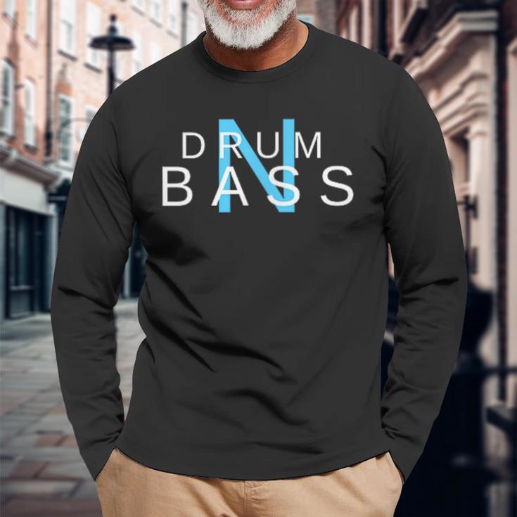 Drum And Bass Liquid Dnb Langarmshirts Geschenke für alte Männer