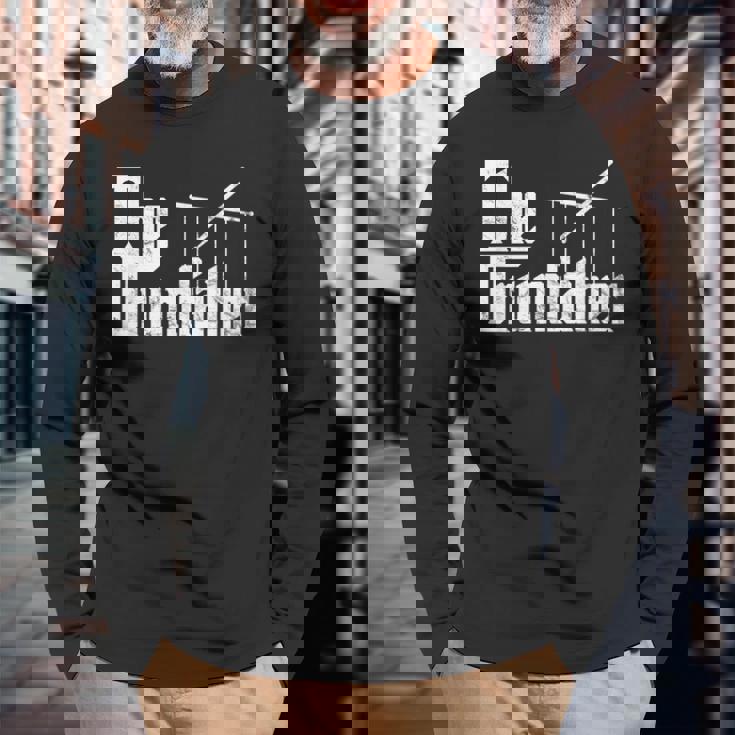 Drummer Humor The Drumfather Drum Kit Maglietta a maniche lunghe Regalos para ancianos