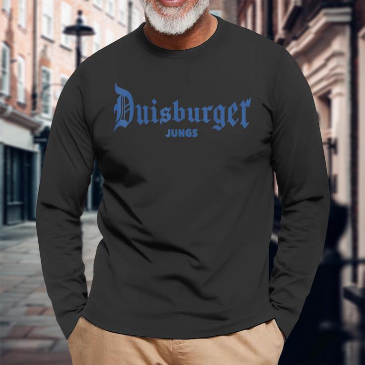 Duisburg Boys City Duisburg Ruhrpott Langarmshirts Geschenke für alte Männer