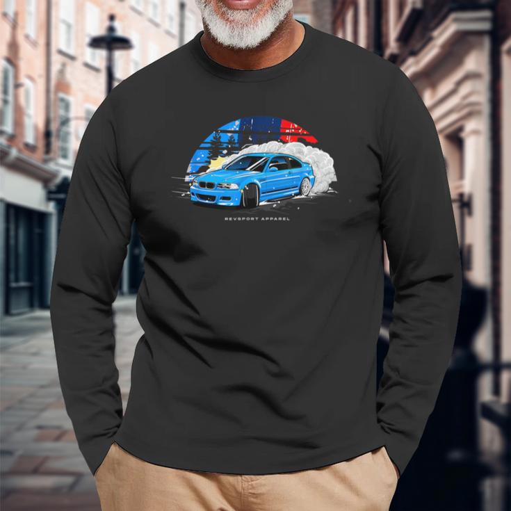 E46 Drifting Langarmshirts Geschenke für alte Männer