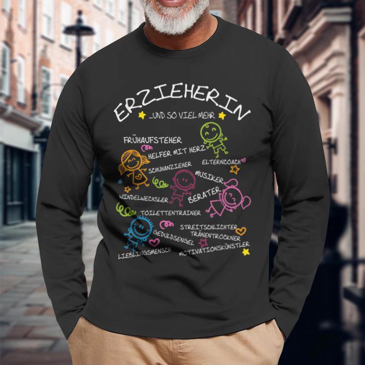 Erzieherin Und Soiel Mehr S Langarmshirts Geschenke für alte Männer