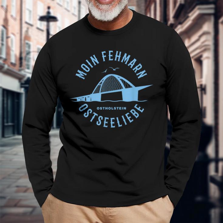 Fehmarnsundbrücke Langarmshirts Geschenke für alte Männer