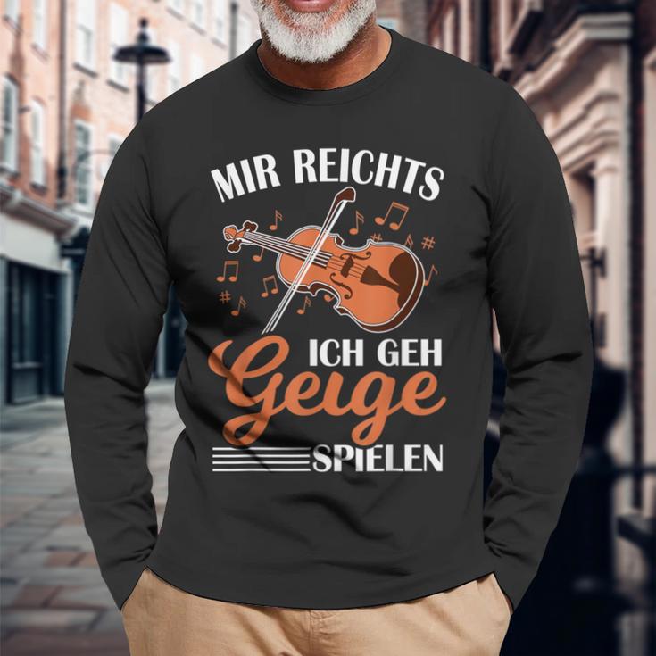 Foriolin Players Mir Reichts Ich Gehiolin Langarmshirts Geschenke für alte Männer