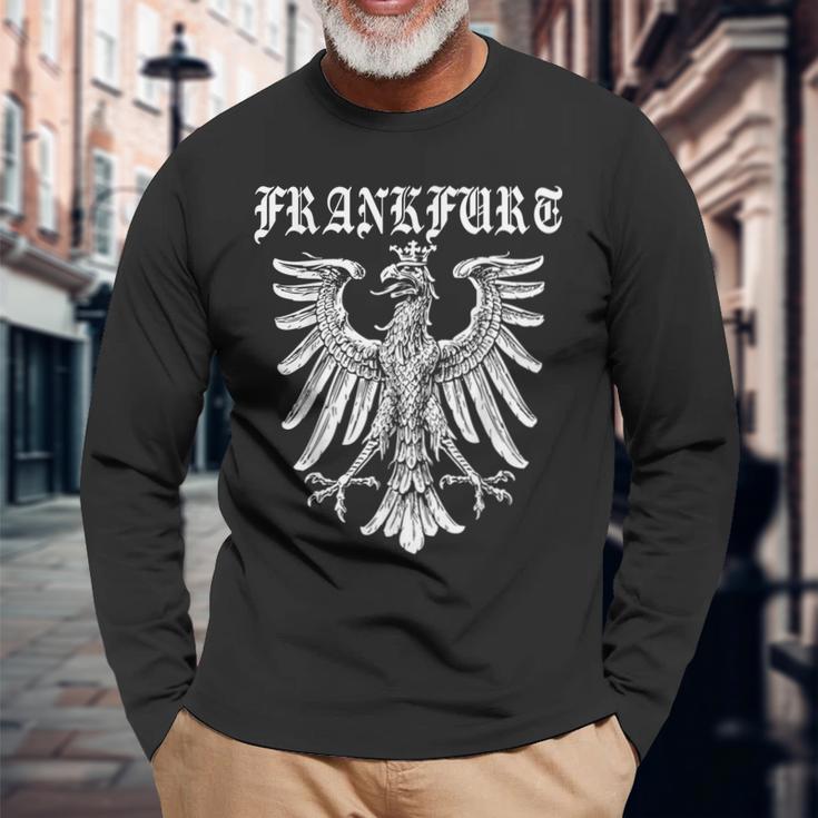 Frankfurt Adler Street Urban Fashion Clothing Fashion Langarmshirts Geschenke für alte Männer