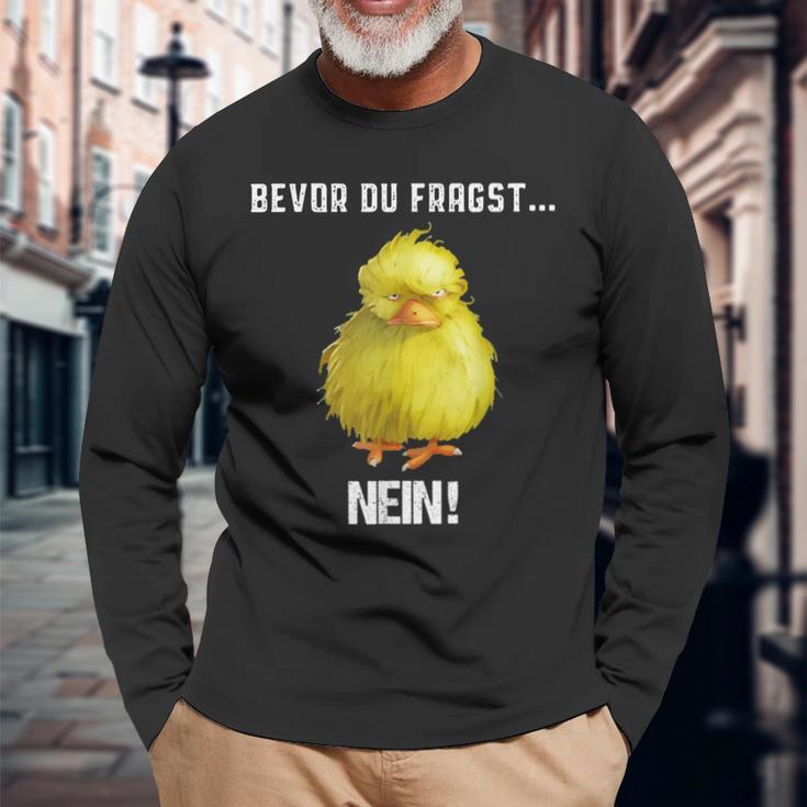 Cute Bird Langarmshirts Geschenke für alte Männer