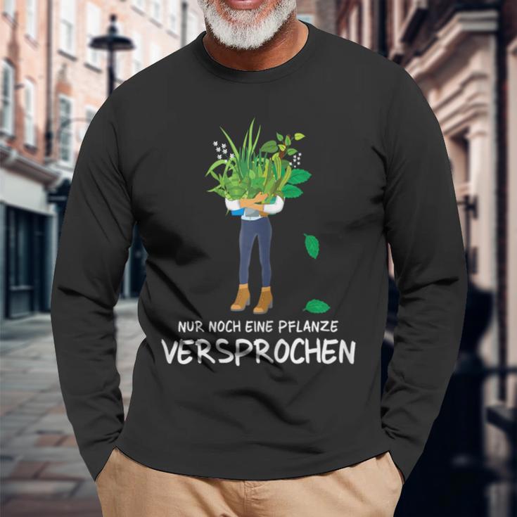 Gardener Garden Chef Florist Nur Noch Eine Pflanz S Langarmshirts Geschenke für alte Männer