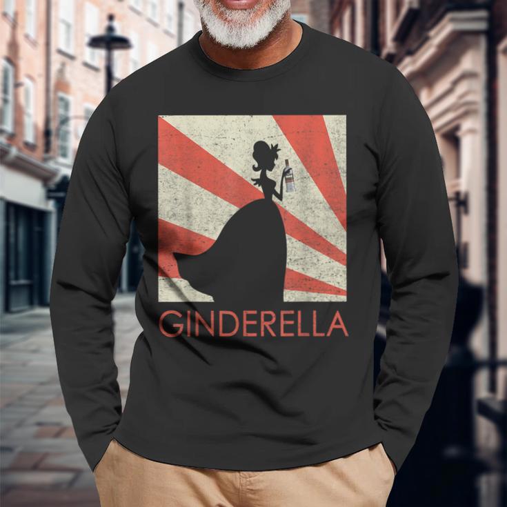 Ginderella Gin Jga Hen Party Langarmshirts Geschenke für alte Männer