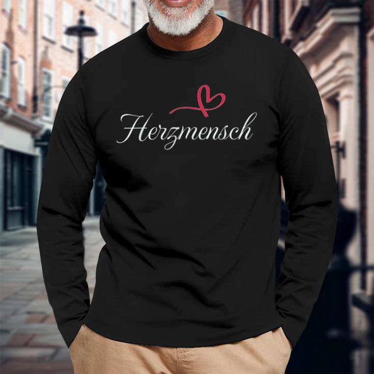 Herzman Langarmshirts Geschenke für alte Männer