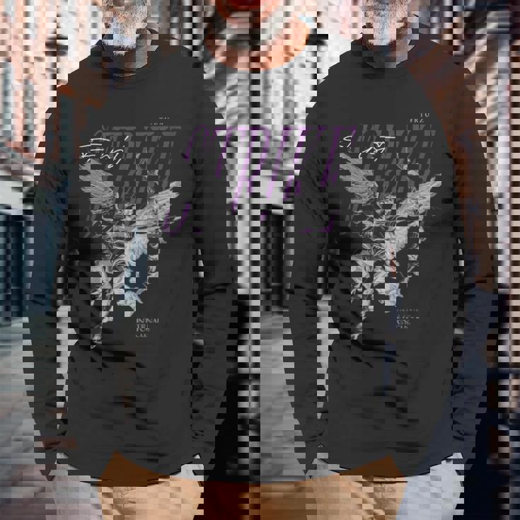 Tシャツ・カットソー Luxury Street Wear vintage angel print for nir unisexual Luxury Street Wear Nirvana Angel Print tee Vintage unisexual