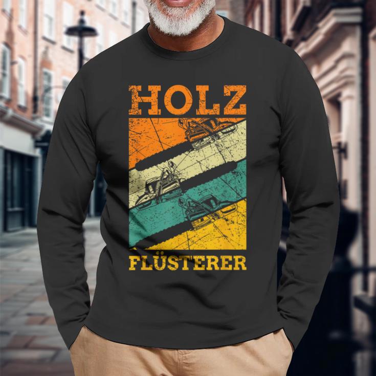 Holzflüsterer Retro Lumberjack intage Slogan Langarmshirts Geschenke für alte Männer