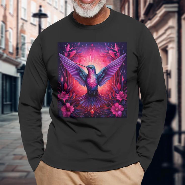 Hummingbird Langarmshirts Geschenke für alte Männer