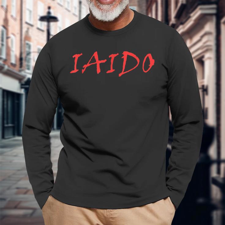 Iaido Langarmshirts Geschenke für alte Männer