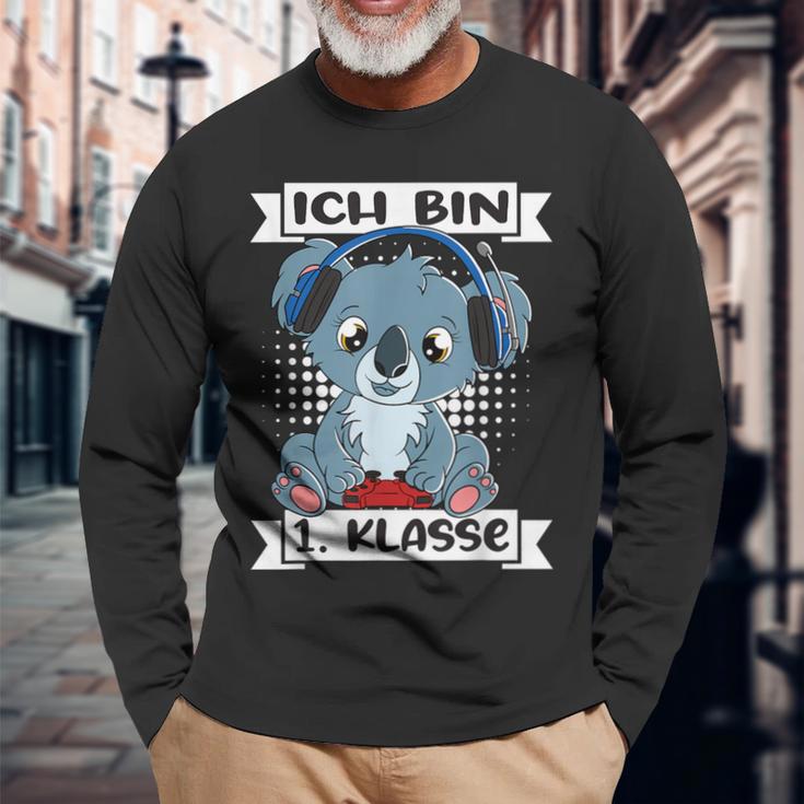 Ich Bin 1 Klasse Einschulung Langarmshirts Geschenke für alte Männer