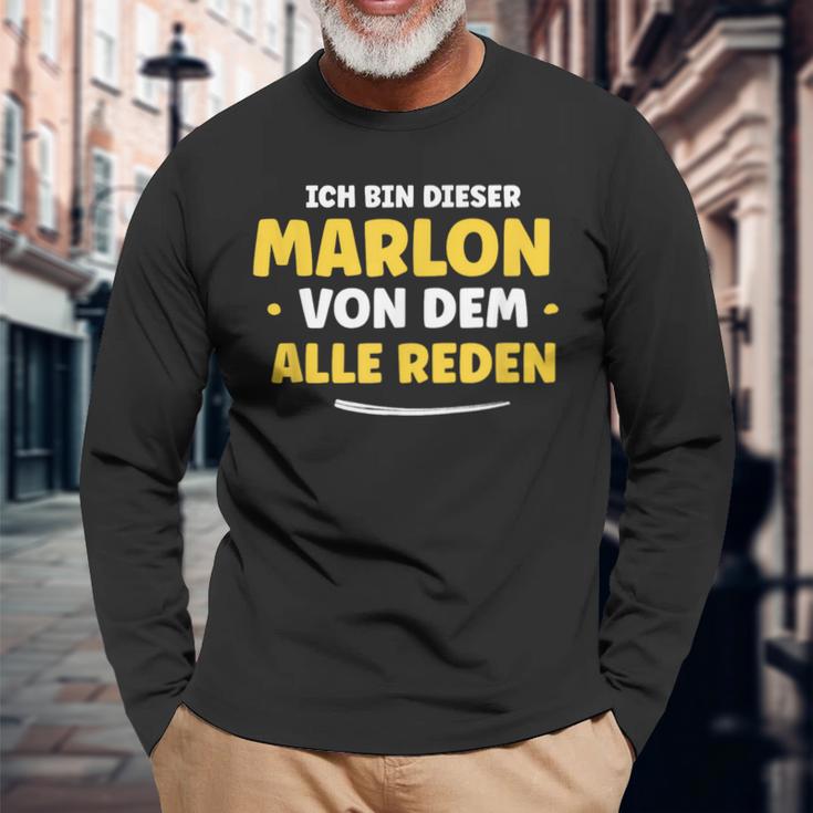 Ich Bin Dieser Marlon Langarmshirts Geschenke für alte Männer