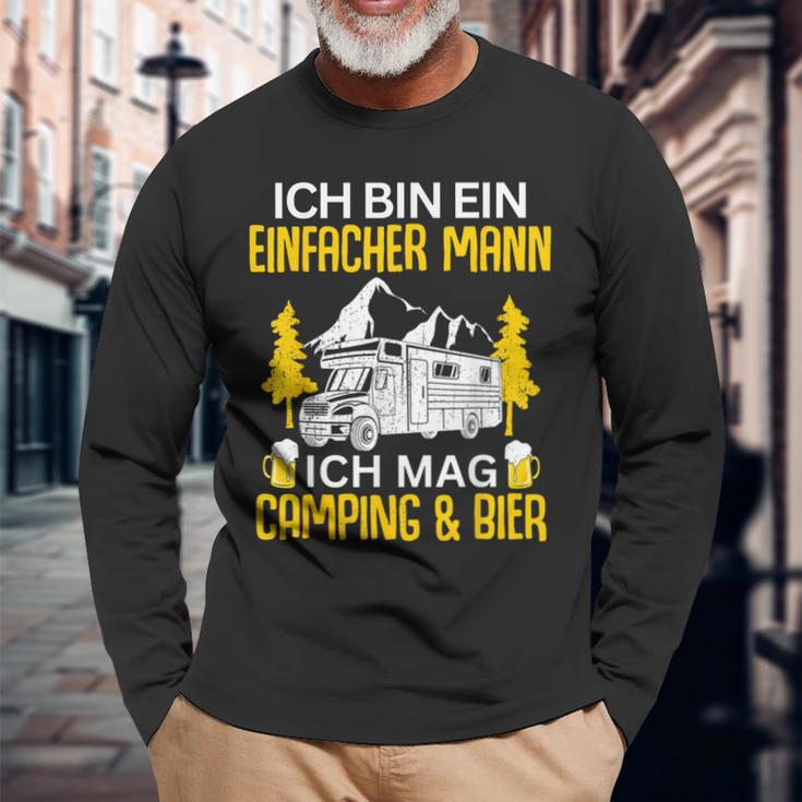 Ich Bin Einfacher Mann Langarmshirts Geschenke für alte Männer