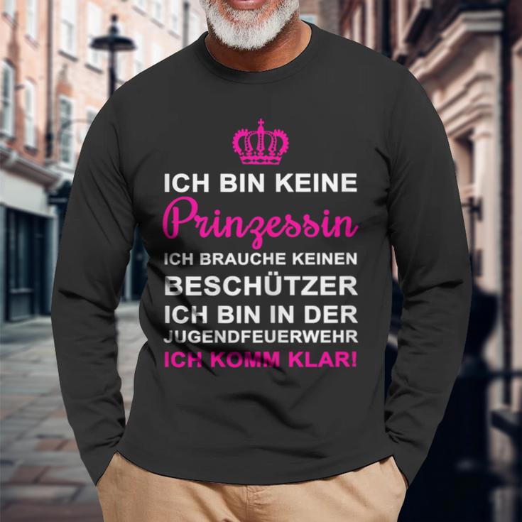 Ich Bin Keine Prinzessin Ich Bin Keine Prinzessin Langarmshirts Geschenke für alte Männer