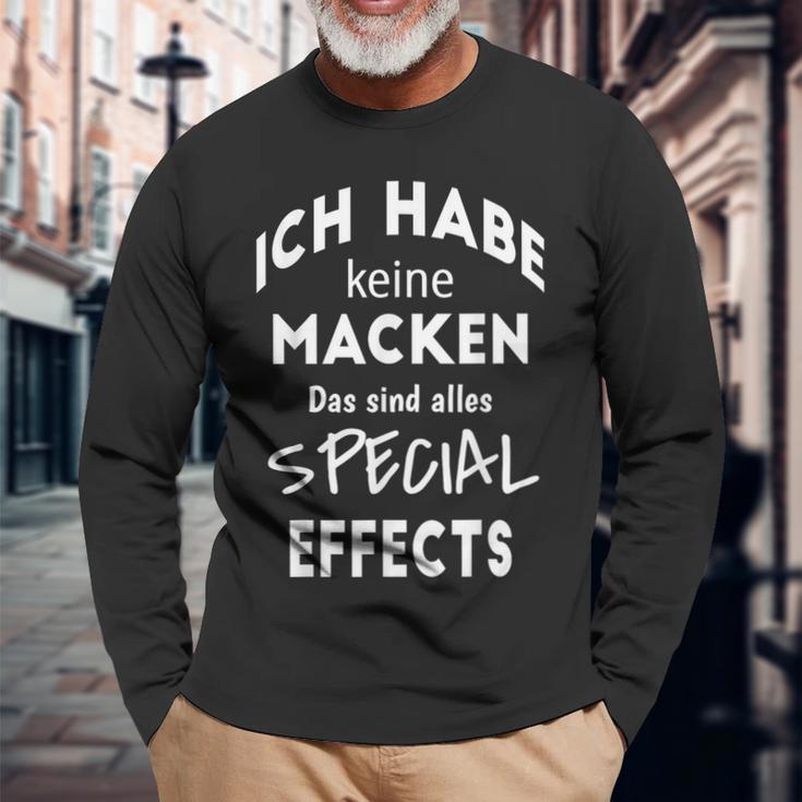 Ich Habe Keine Macken Das Sind Alles Special Effects Perfect Langarmshirts Geschenke für alte Männer