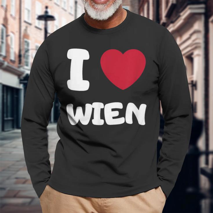 Ich Herz I Loveienna Langarmshirts Geschenke für alte Männer