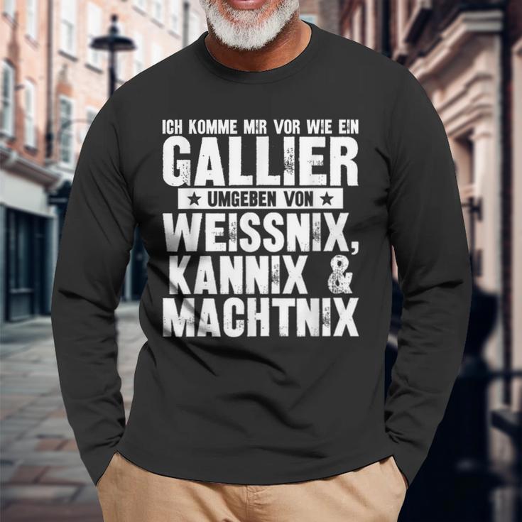 Ich Komme Miror Wie Ein Gallier Umgeben By Weissnix Langarmshirts Geschenke für alte Männer