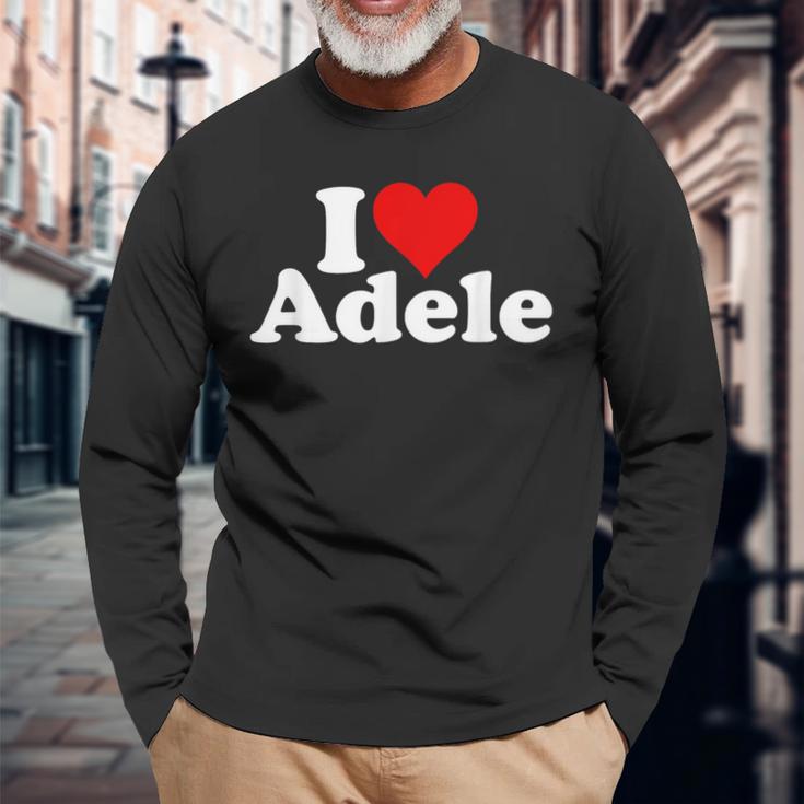 Ich Liebe Heart Langarmshirts Geschenke für alte Männer