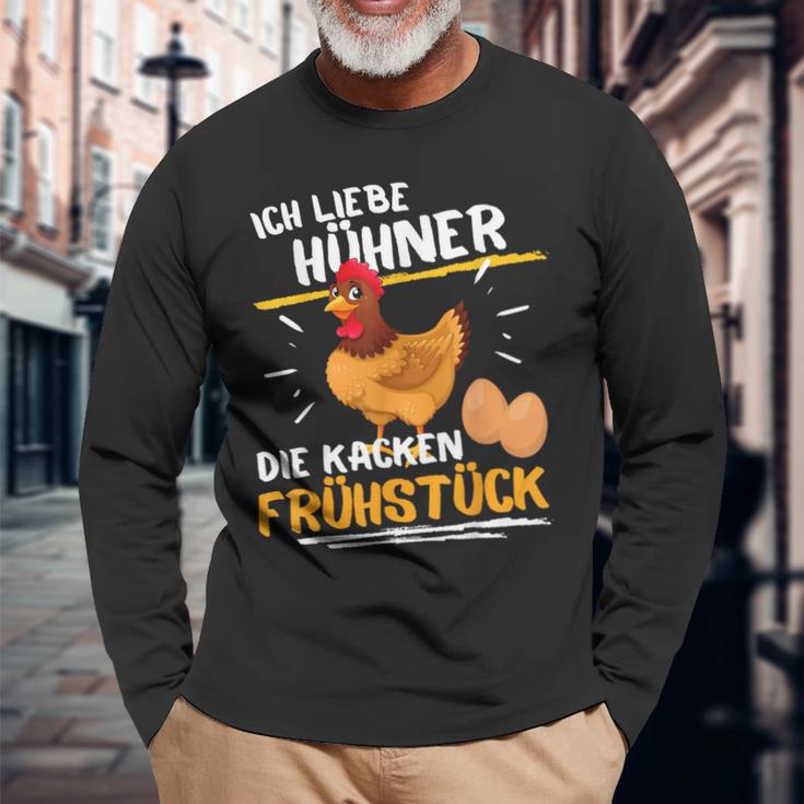 Ich Liebe Hehner Die Kacken Freakfast Langarmshirts Geschenke für alte Männer