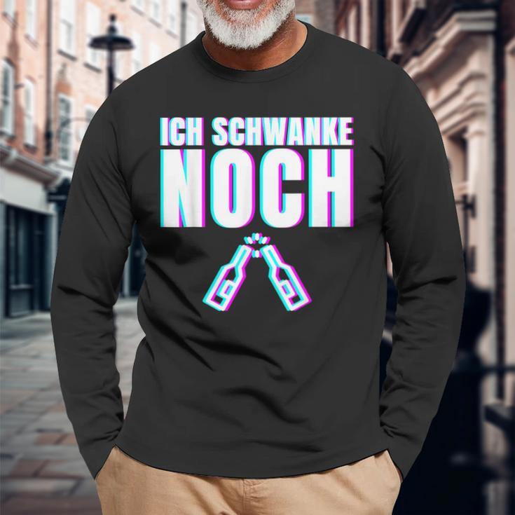 Ich Schwanke Noch Malle Ikke Dolphin Party Outfit Langarmshirts Geschenke für alte Männer