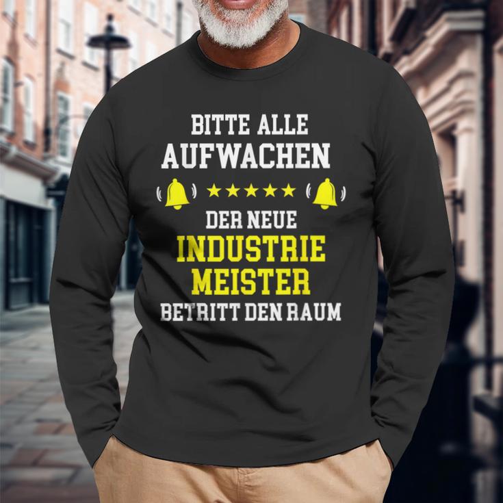 Industriemeister Werkmeister Langarmshirts Geschenke für alte Männer